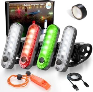 Botepon Battery Operated Waterproof Kayak Lights