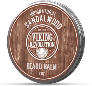 Viking Revolution Beard Balm with Sandalwood Scent