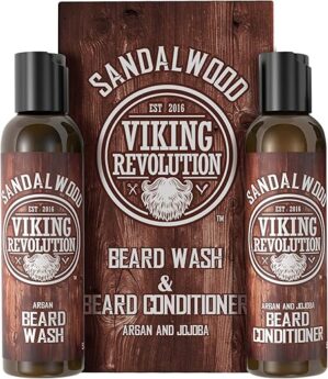 Viking Revolution Beard Wash & Conditioner Set – 5oz