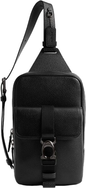 Coach Men's Pebble Leather Beck Pack
