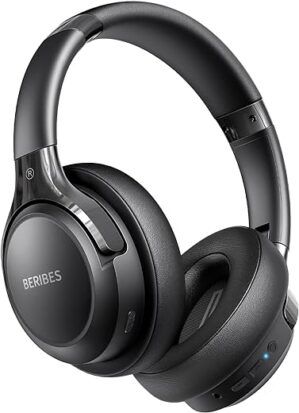 BERIBES Bluetooth Over Ear Headphones, 65H