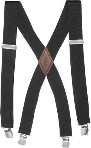 Levi's Big & Tall Adjustable Terry Suspenders