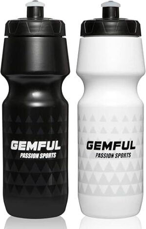 GEMFUL Biking BPA Free Water Bottle 24oz