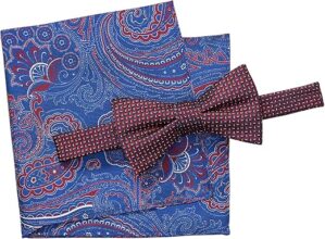 Tommy Hilfiger Bow Tie And Pocket Square Set