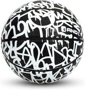 AND1 Chaos Rubber Basketball: Indoor/Outdoor, Graffiti Series