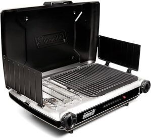 Coleman Classic 2-in-1 Camping Grill/Stove with 2 Burners