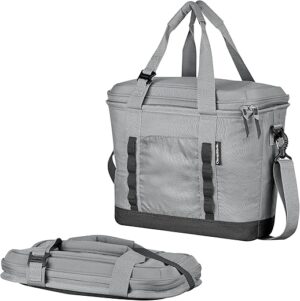 CleverMade Collapsible 30-Can Leakproof Cooler Bag
