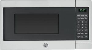 GE Compact 0.7 Cu Ft Stainless Steel Microwave