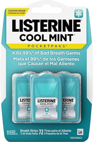 Listerine Cool Mint Pocketpaks Breath Strips
