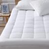 oaskys Cooling Queen Pillow Top Mattress Pad