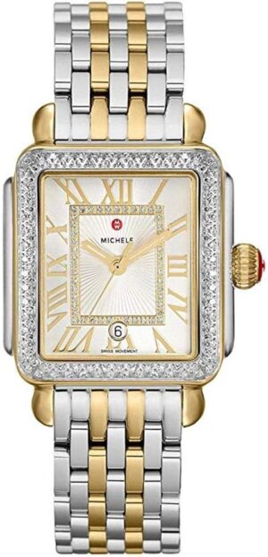 MICHELE Deco Madison 155 Diamonds Watch