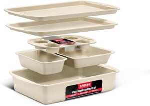 Bakken Swiss Deluxe 6-Piece Non-Stick Bakeware Set