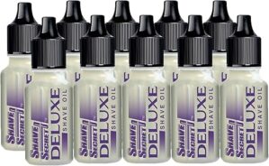 Shave Secret Deluxe Shaving Oil - 18.75ml (10 Pack)