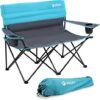 VILLEY Double Camping Chair, Extra Wide Loveseat