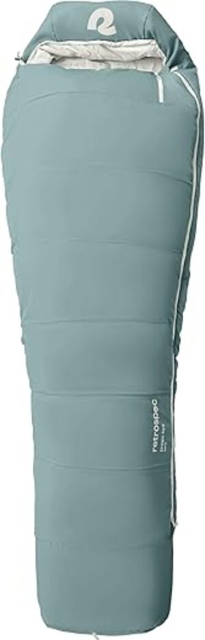 Retrospec Dream Mummy Sleeping Bag for Camping