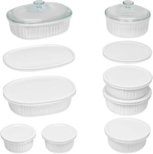 CorningWare Durable 18-Piece Ceramic Bakeware Set