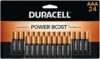 Duracell AAA Batteries, Power Boost, 24-Pack