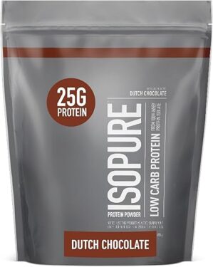 Isopure Dutch Chocolate Whey Protein Powder
