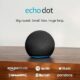 Echo Dot 5th Gen 2022, Charcoal