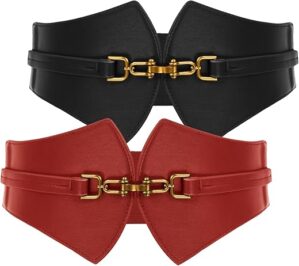 GRACE KARIN Elastic Vintage Cinch Belt