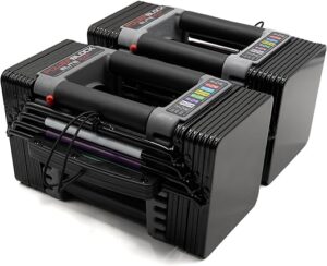 POWERBLOCK Elite EXP Adjustable Dumbbells, 5-50 lb