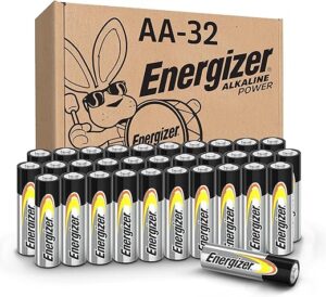 Energizer AA Alkaline Batteries, 32-Pack