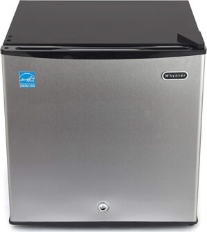 Whynter Energy Star Mini Stainless Steel Freezer