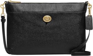 Coach Polished Pebble Polly Crossbody Bag