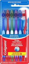 Colgate Extra Clean Medium Bristle Toothbrushes