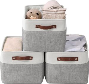 DECOMOMO Fabric Storage Baskets for Shelves