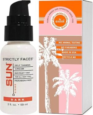 Giesee Face Self Tanner Dark Lotion