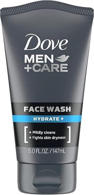 DOVE MEN + CARE Face Wash Hydrate Plus, 5 Fl Oz