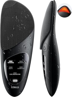 COSLUS Facial Cleansing Brush Waterproof Rechargeable Exfoliator