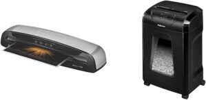 Fellowes Saturn 3i Laminator & Powershred Shredder