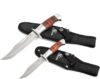 Mossy Oak Fixed Blade Bowie Knife with Leather Handle