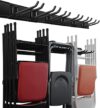 Wallmaster Garage Tool Rack with Adjustable Hooks