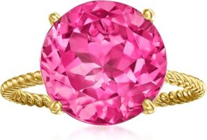 Ross-Simons Gemstone Twist Rope Ring
