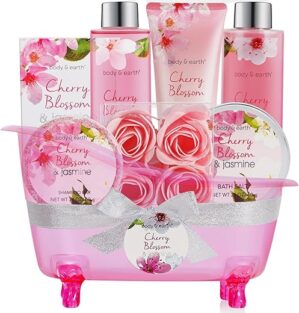 Body & Earth Cherry Blossom Gift Basket