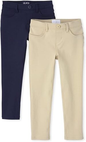 The Children's Place Girls Ponte Knit Pull-On Jeggings