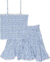 VINTAGE HAVANA Ruffle Tube Top Set