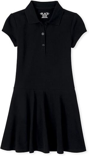 The Children's Place Short Sleeve Polo Dress