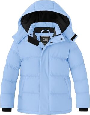 ZSHOW Water Resistant Hooded Puffer Jacket