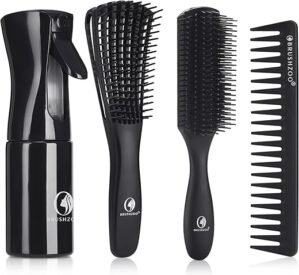 O BRUSHZOO Hair Brush Set For Curly Hair
