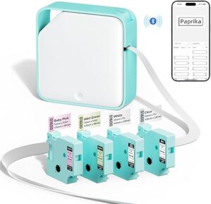 Vixic Handheld Bluetooth Label Maker with Tapes