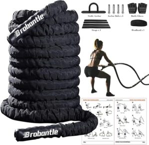 Brobantle Heavy Battle Ropes for Home Gym