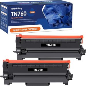 Toner H-Party High Yield TN760 Toner for Brother Printer
