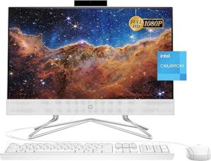 HP 21.5" All-in-One Desktop, 2022
