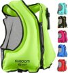 Khroom Inflatable Snorkel Vest for Adults & Teens