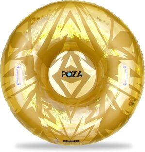 POZA Inflatable Snow Tube with Handles