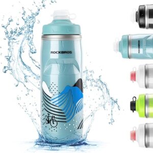 ROCKBROS Insulated Leakproof Bicycle Water Bottle 21oz